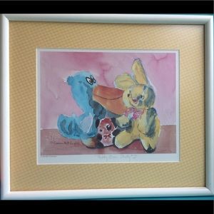 Children's room artwork